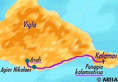 Map of Anafi