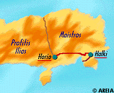 Map of Halki