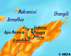 Map of Kassos