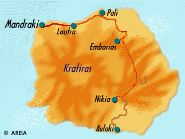 Map of Nissiros